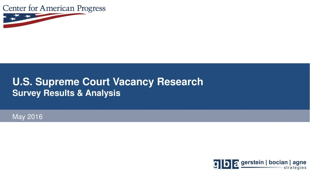 u s supreme court vacancy research survey results analysis