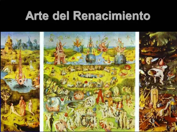 Arte del Renacimiento