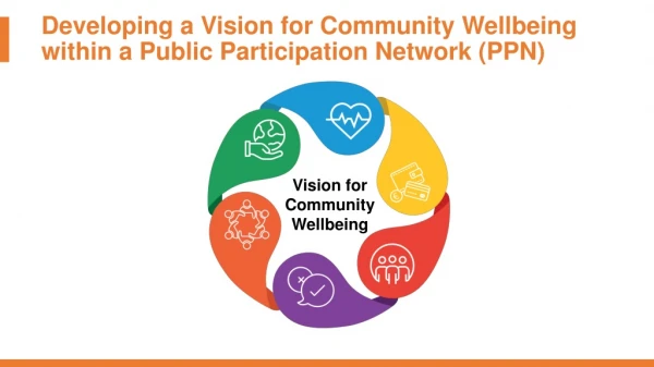 Developing a Vision for Community Wellbeing within a Public Participation Network (PPN)