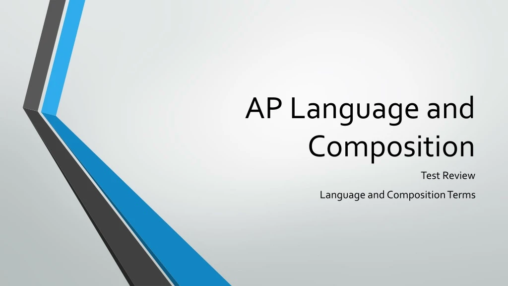 ap language and composition