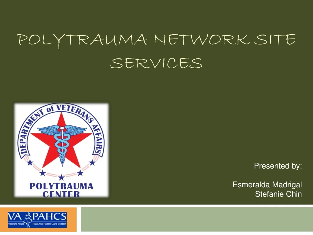polytrauma network site services