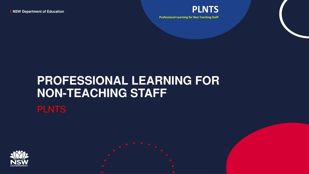 professional learning for non teaching staff