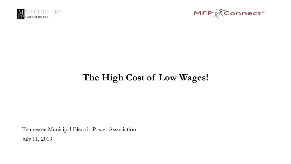 the high cost of low wages