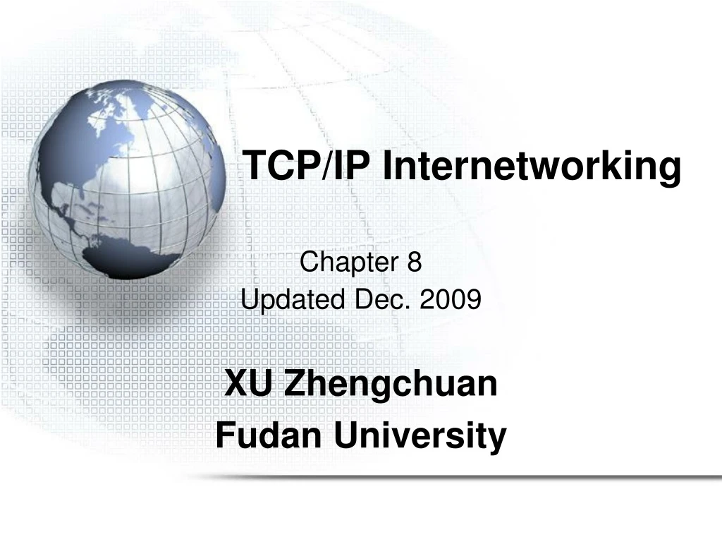 tcp ip internetworking