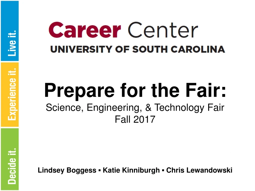 prepare for the fair science engineering