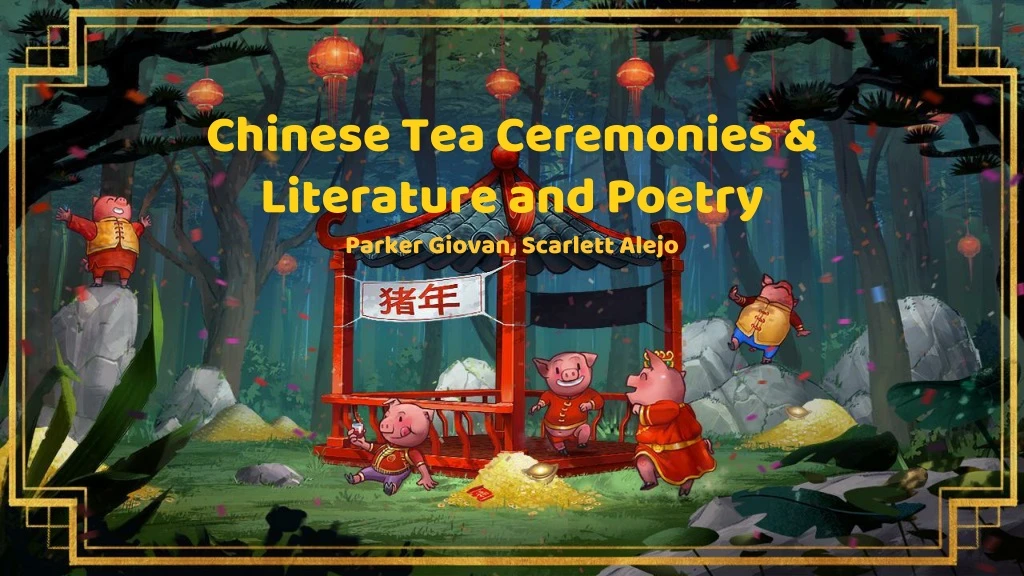 chinese tea ceremonies literature and poetry parker giovan scarlett alejo