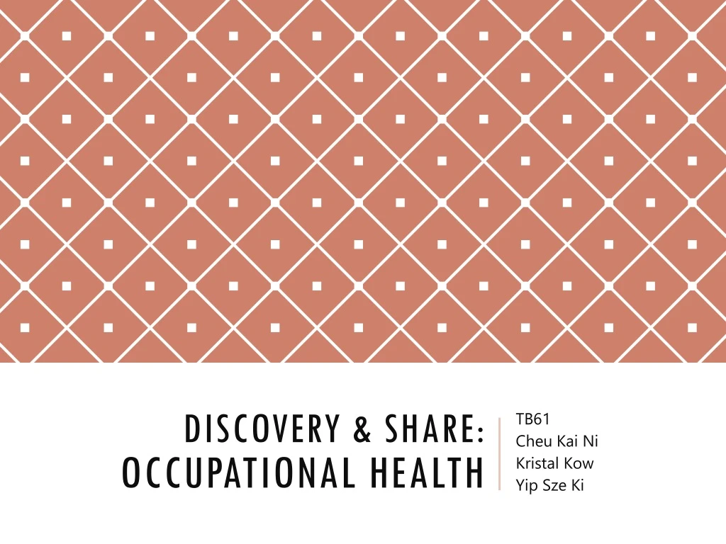 discovery share occupational health