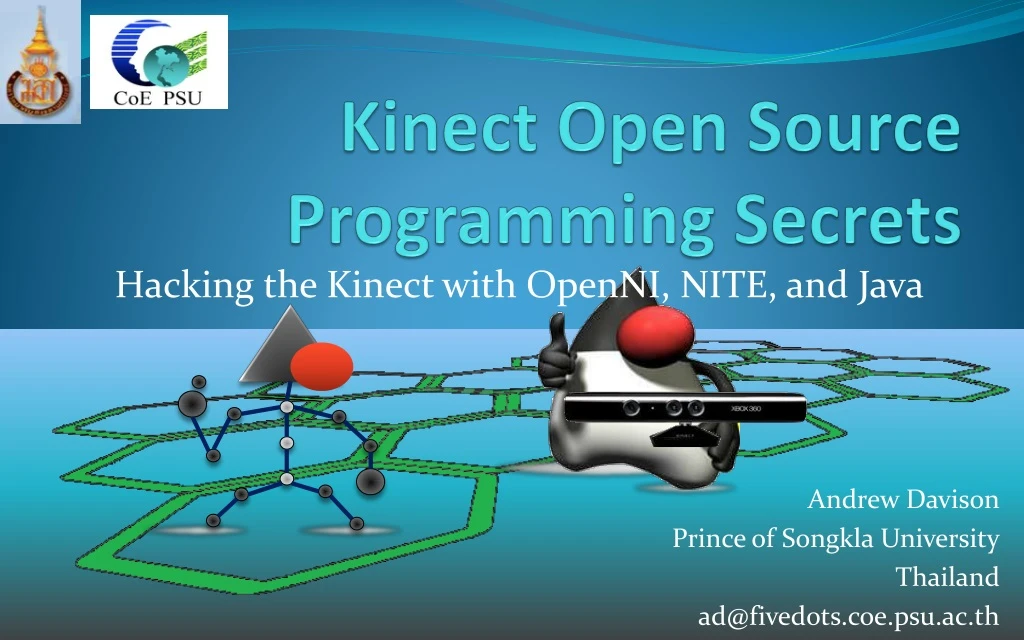 kinect open source programming secrets