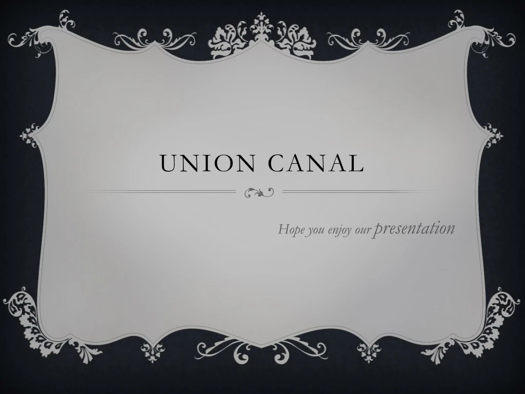 union canal