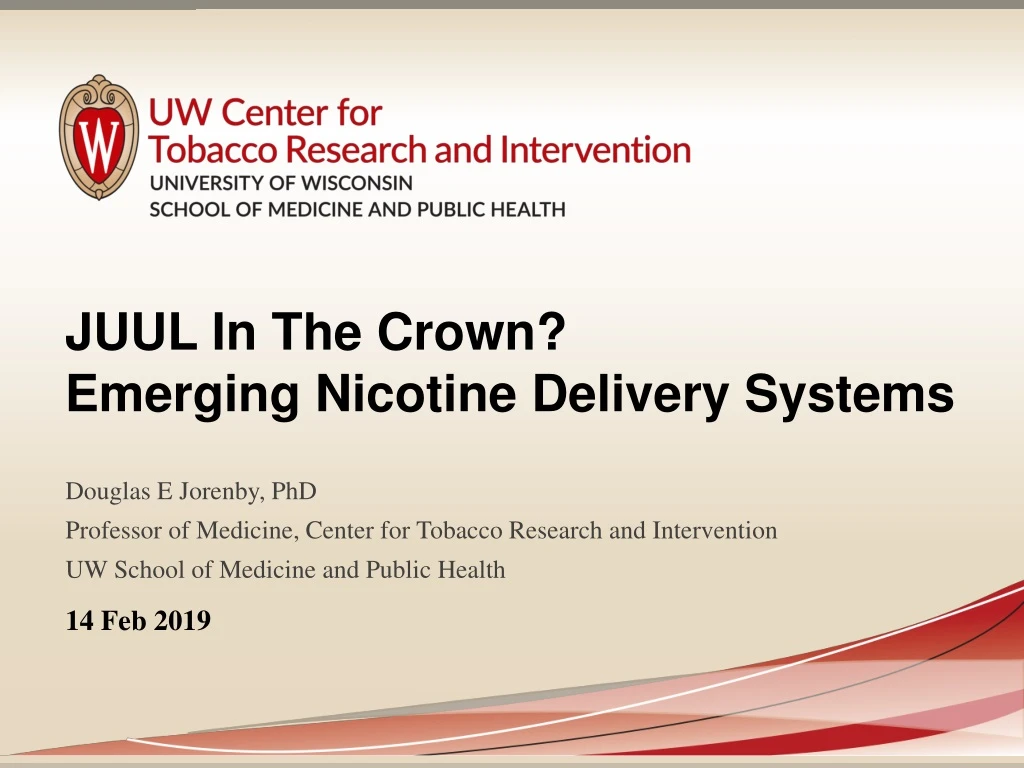 juul in the crown emerging nicotine delivery systems