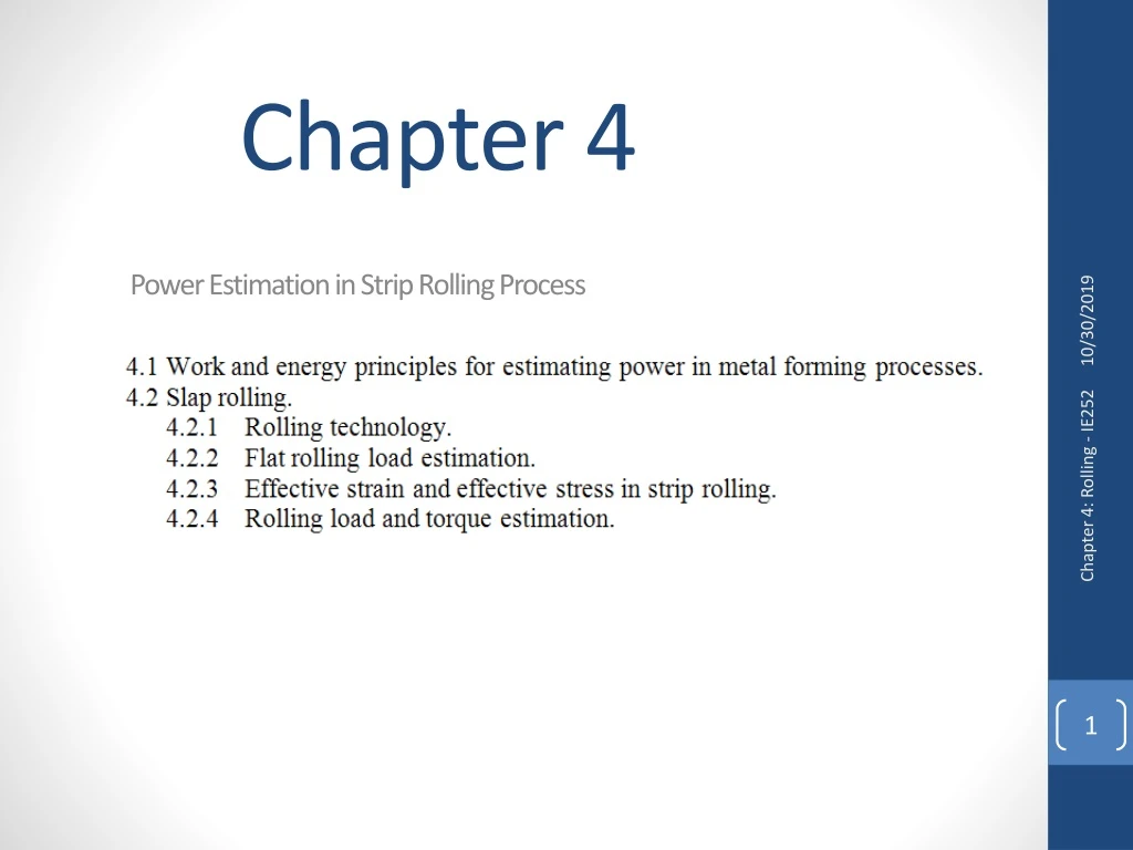 chapter 4 power estimation in strip rolling