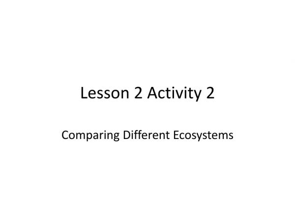 Lesson 2 Activity 2