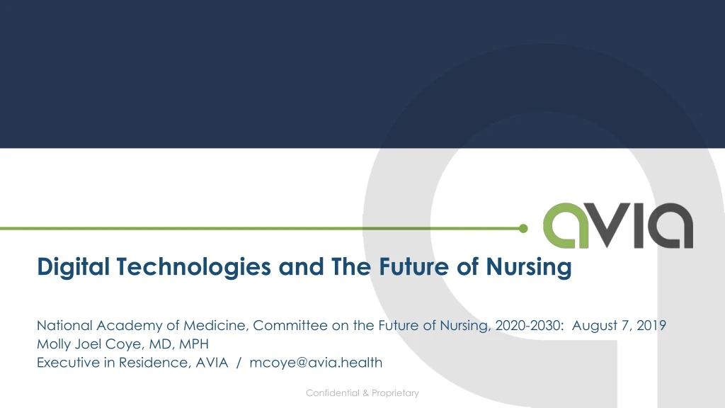 digital technologies and the future of nursing