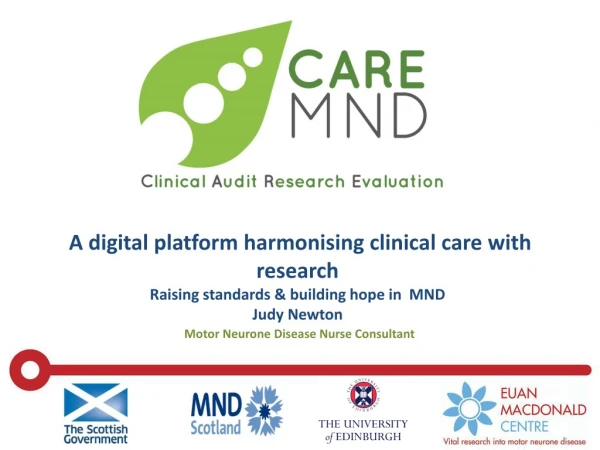 A digital platform harmonising clinical care with research