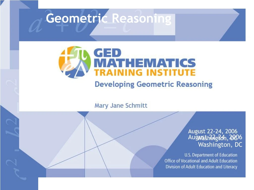 geometric reasoning