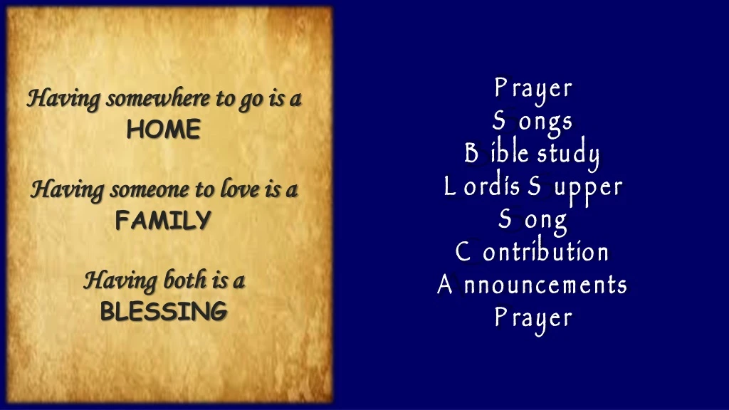 prayer songs bible study lord s supper song