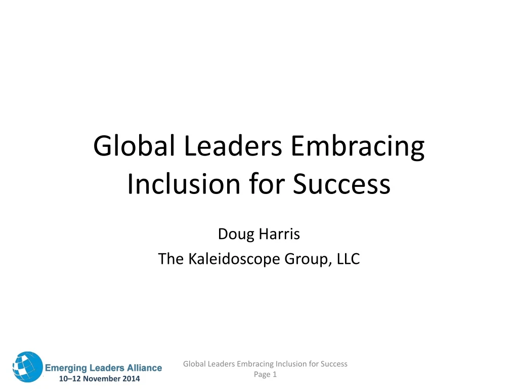 global leaders embracing inclusion for success