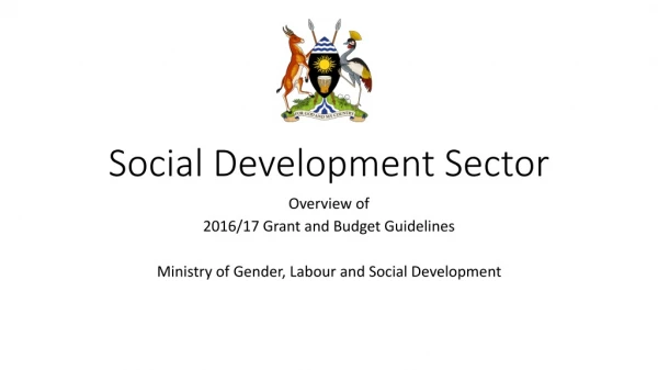 Social Development Sector