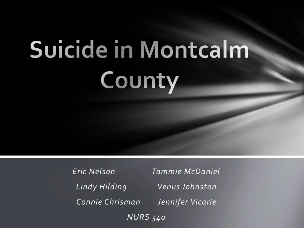 suicide in montcalm county