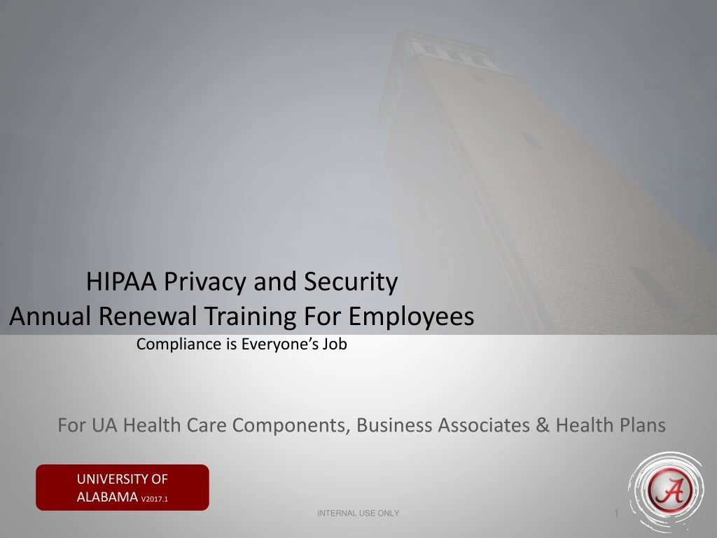 hipaa privacy and security annual renewal training for employees compliance is everyone s job