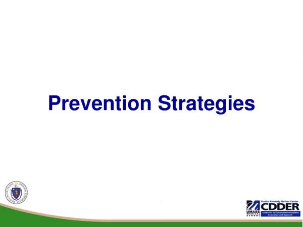 Prevention Strategies