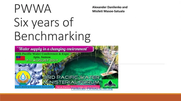 PWWA Six years of Benchmarking