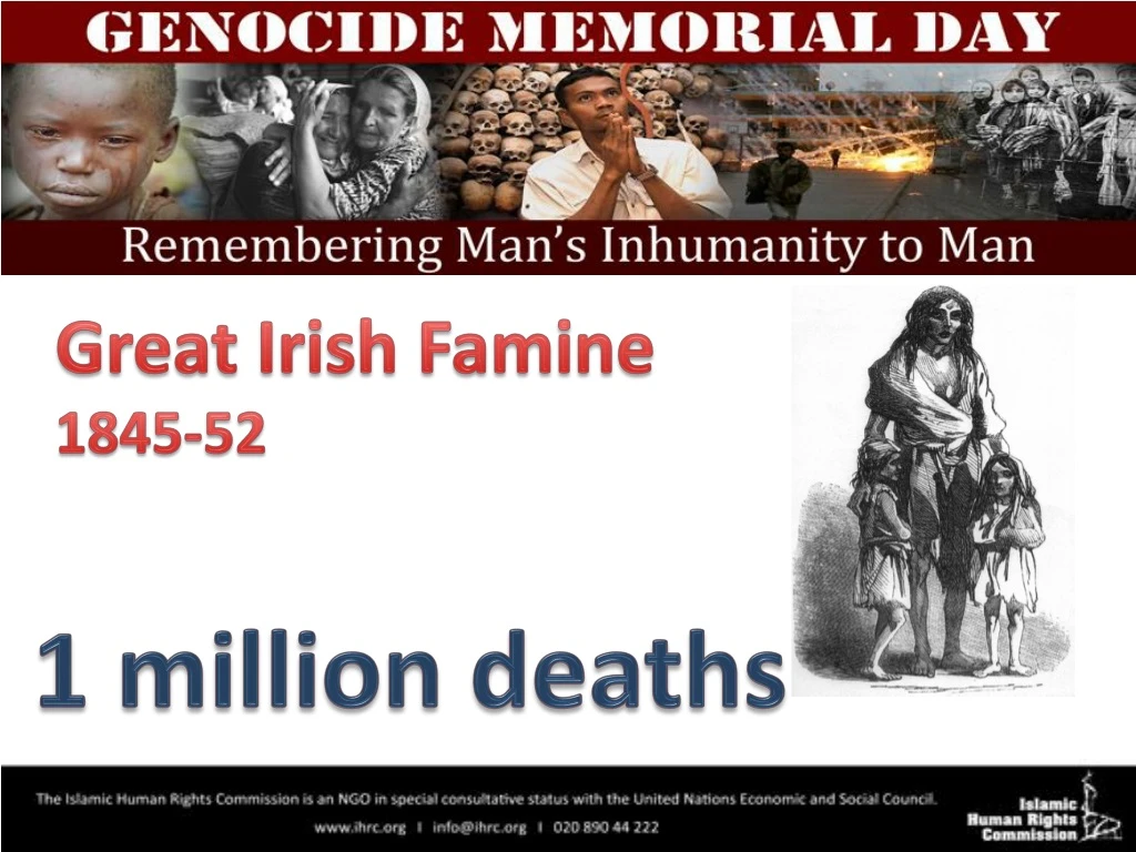 great irish famine 1845 52