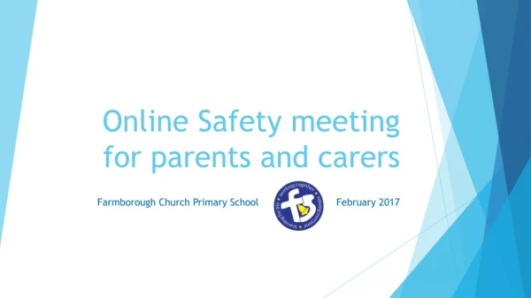 Online Safety meeting for parents and carers
