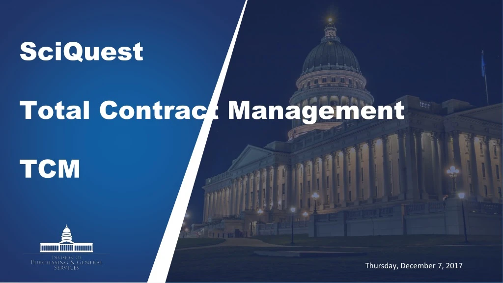 sciquest total contract management tcm