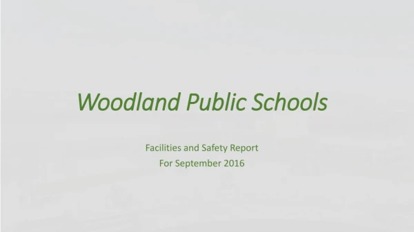 Woodland Public Schools