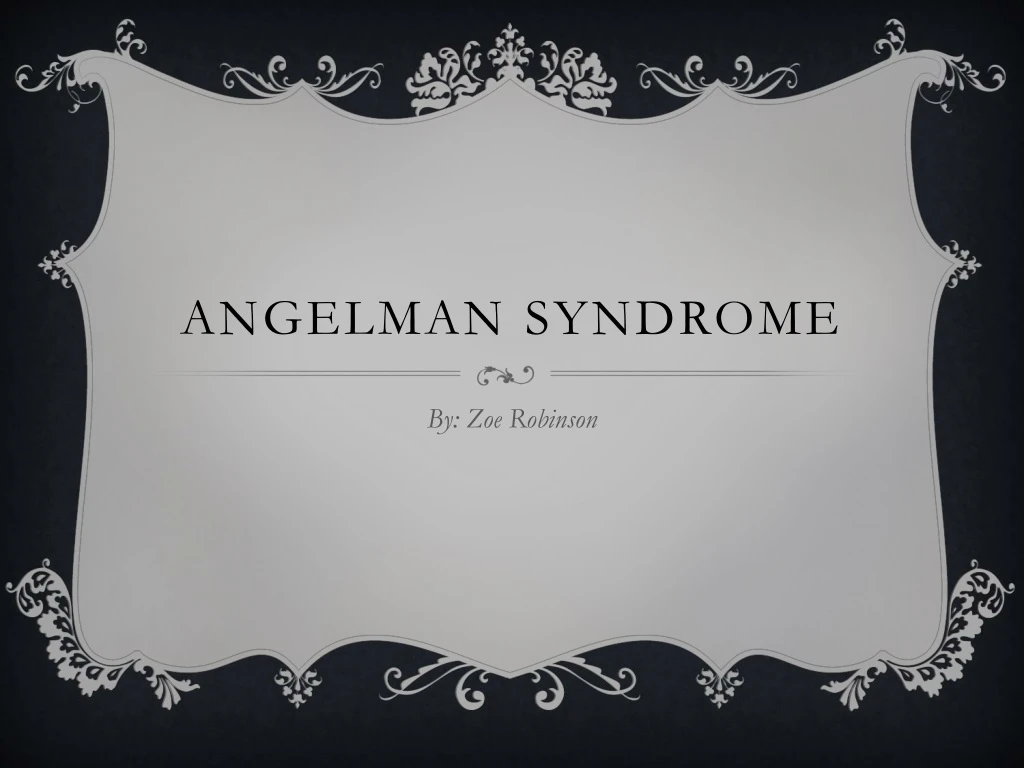 angelman syndrome