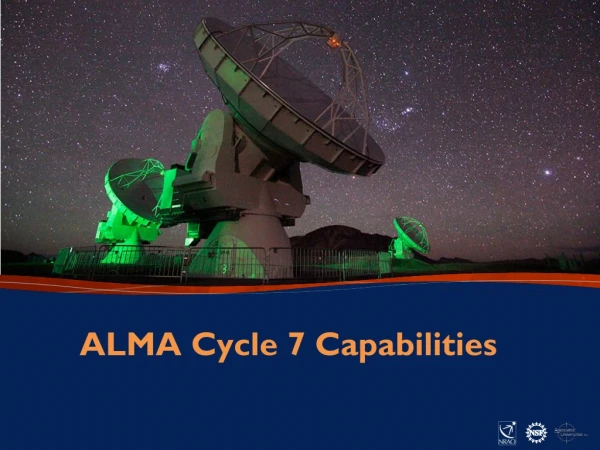 ALMA Cycle 7 Capabilities