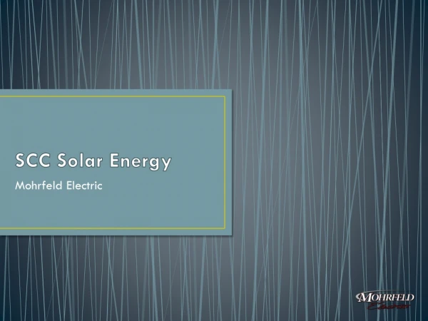 SCC Solar Energy