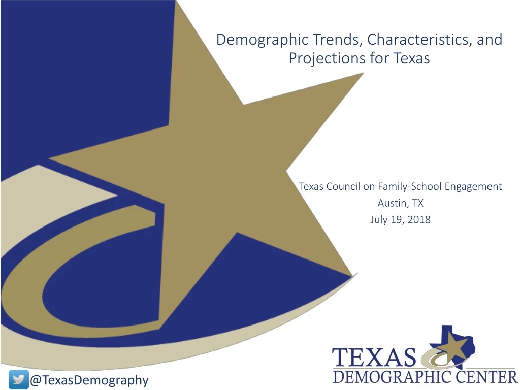 demographic trends characteristics and projections for texas