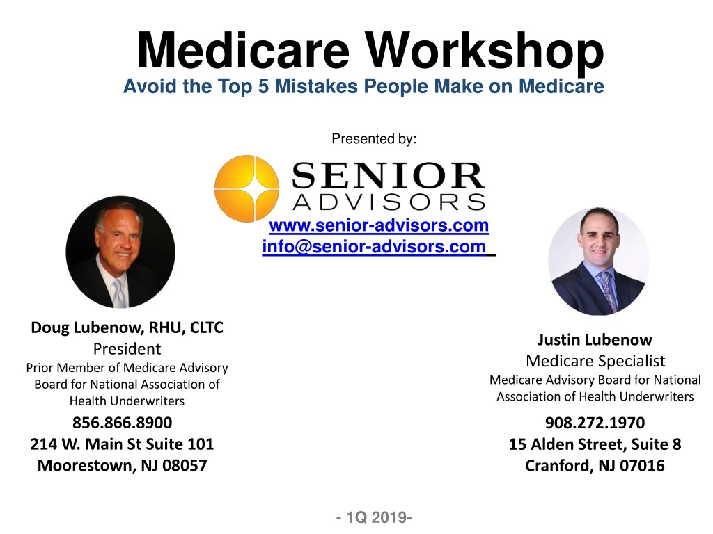 medicare workshop