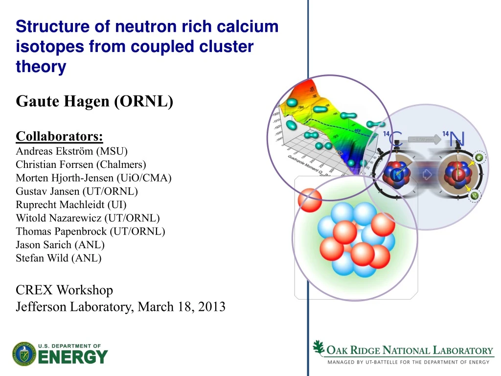 structure of neutron rich calcium isotopes from