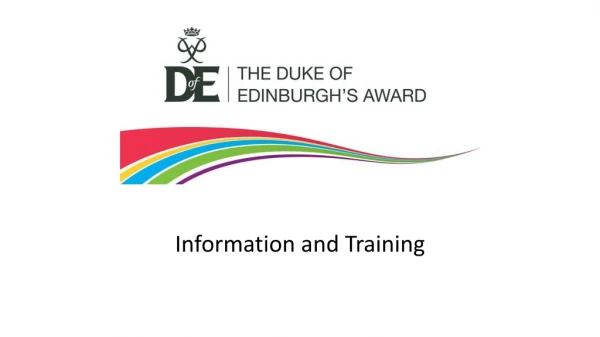 Information and Training