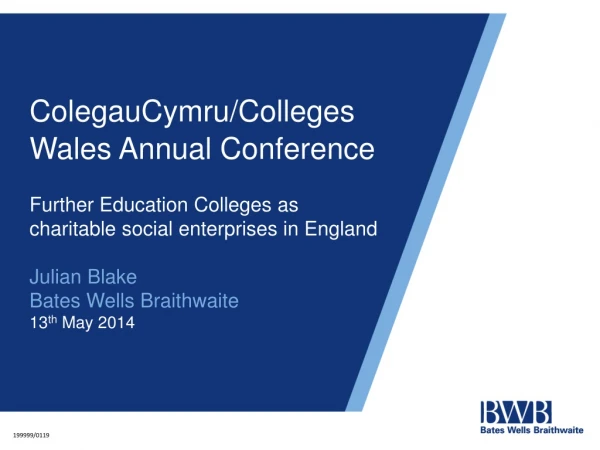 ColegauCymru /Colleges Wales Annual Conference