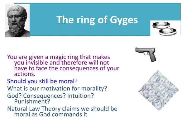 The ring of Gyges