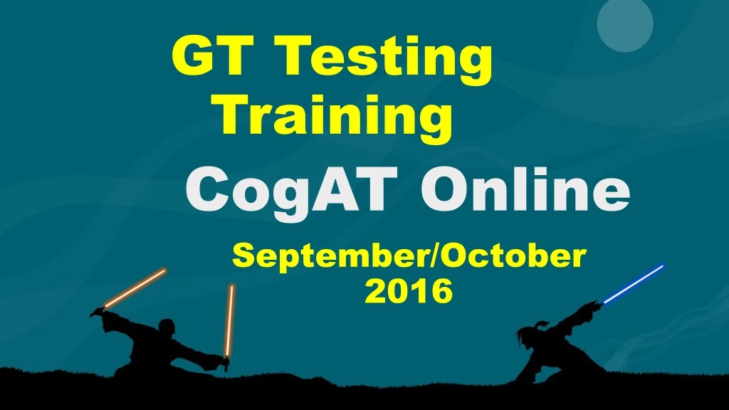 gt testing training