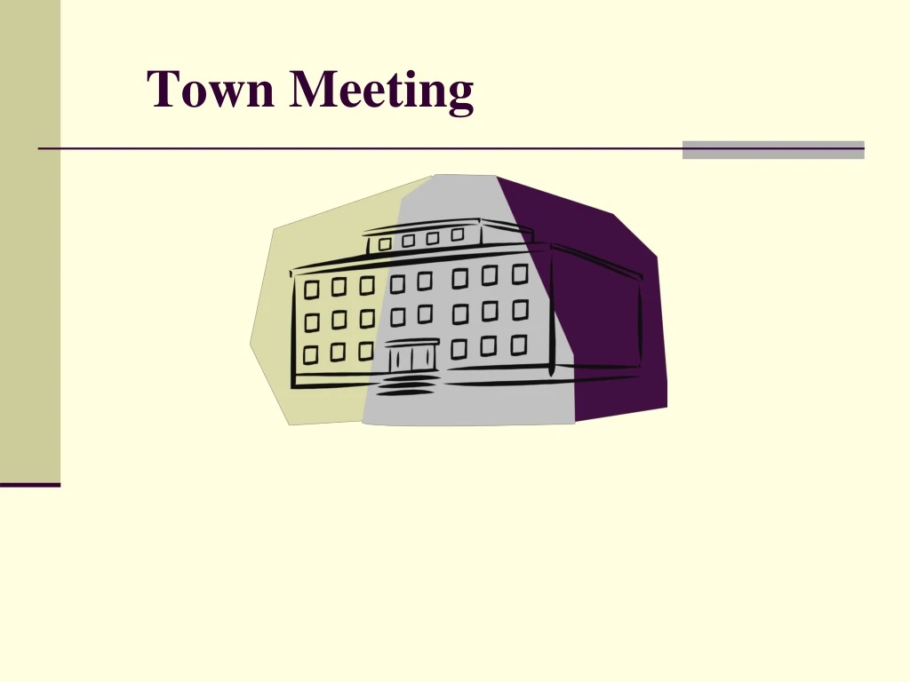 town meeting