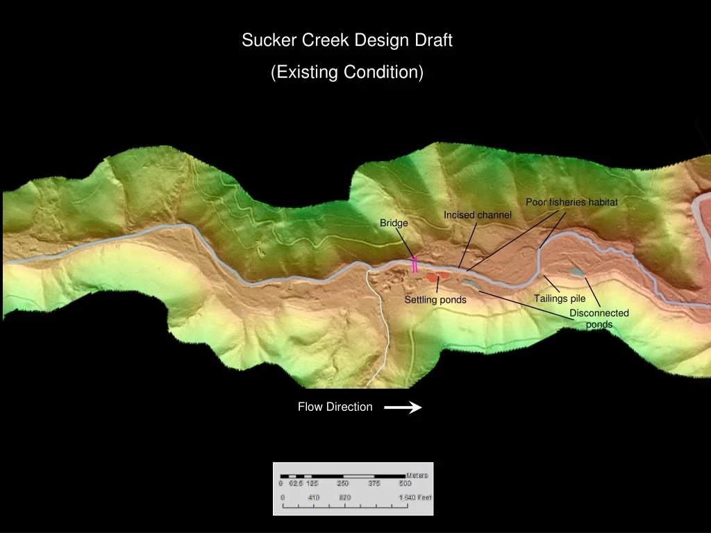 sucker creek design draft existing condition