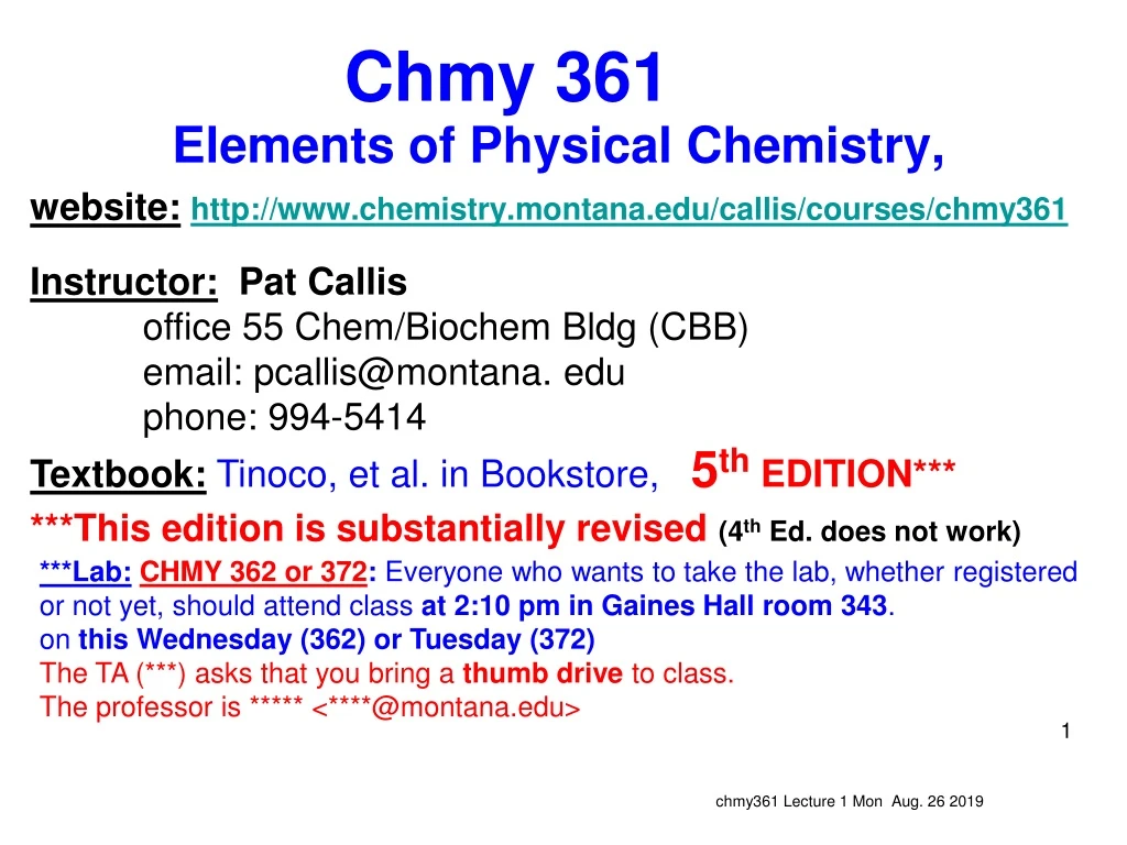 chmy 361