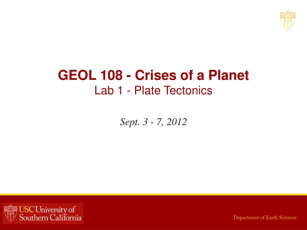 geol 108 crises of a planet lab 1 plate tectonics