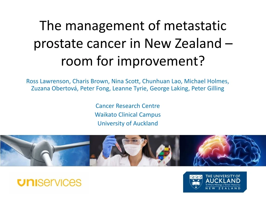the management of metastatic prostate cancer in new zealand room for improvement