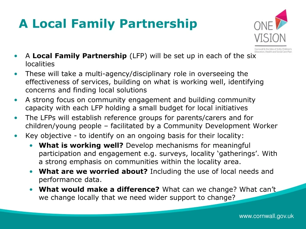 a local family partnership