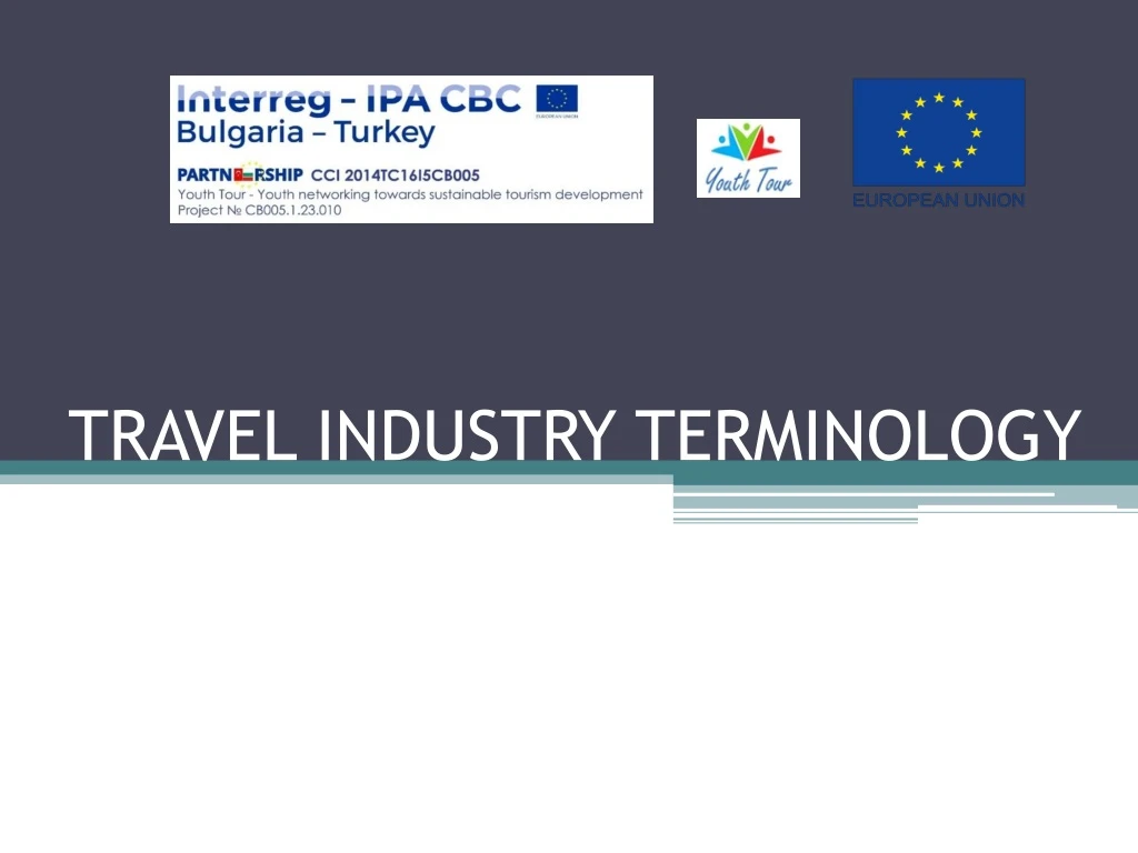 travel industry terminology