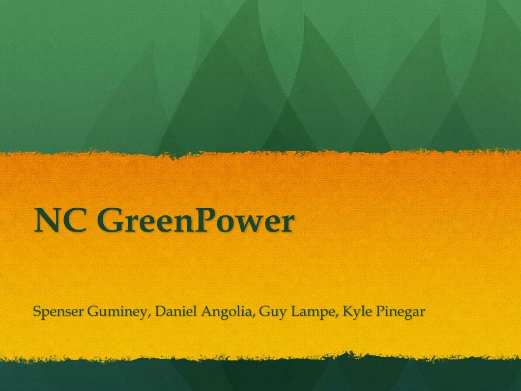 nc greenpower