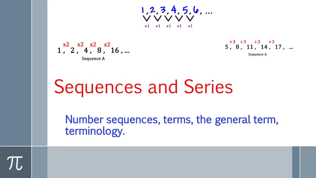 sequences and series