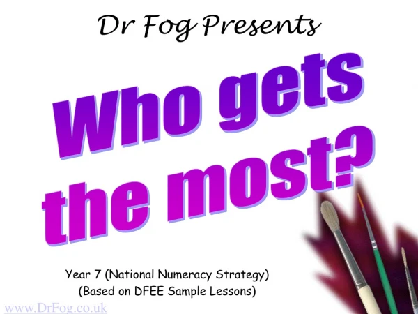 Dr Fog Presents